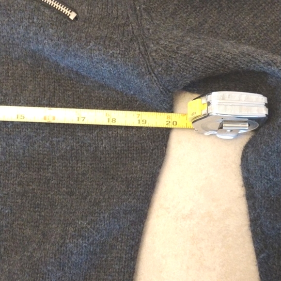 Leif Nelson Men’s Knitted Cardigan Slim Fit Hoodie.  Size L - Picture 13 of 16